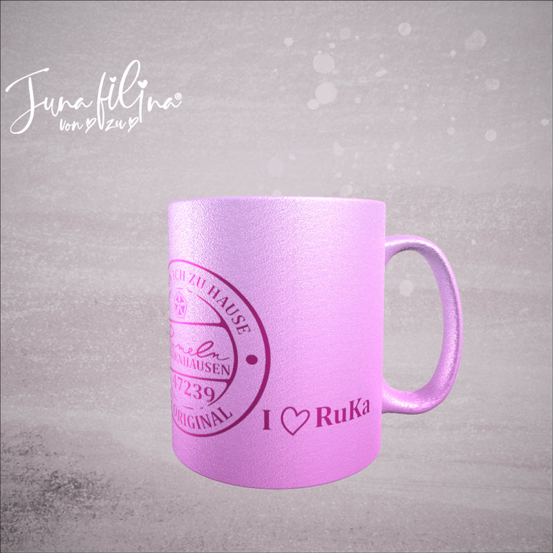 Tasse RuKa Glitzer