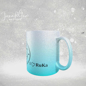 Tasse RuKa Glitzer